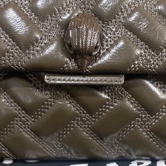 kurt Geiger London Mini Kensington Drench Quilted Leather Convertible Crossbody - Picture 3 of 13